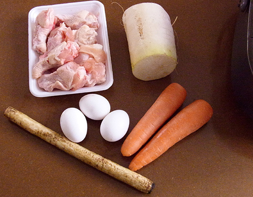 炊飯ジャー料理　鶏手羽元